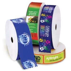 Cetak Pita Satin 2, 2.5 4 & 5 cm atau 1 & 2 Inch Warna Lengkap Harga Per Roll
