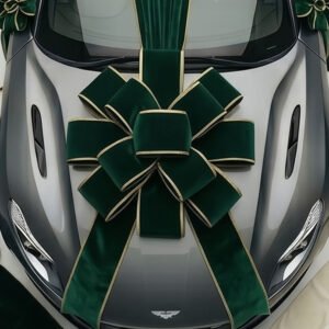 Pita Hiasan Mobil Baru Bludru List Gold1