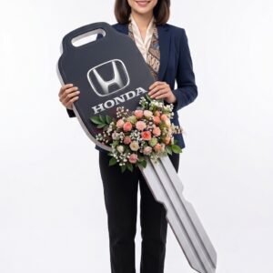 Kunci Mobil Raksasa Dummy Key Hadiah Simbolis Styrofoam