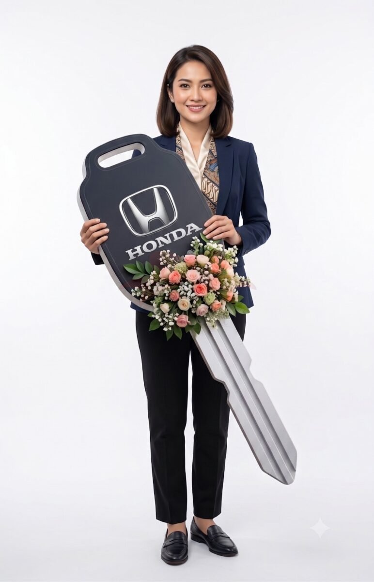 Kunci Mobil Raksasa Dummy Key Hadiah Simbolis Styrofoam